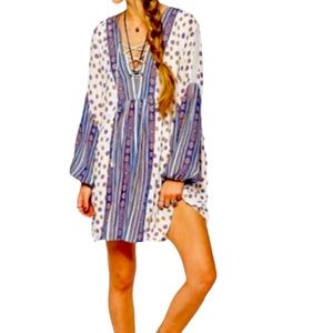 Free People Rain or Shine Tunic dress